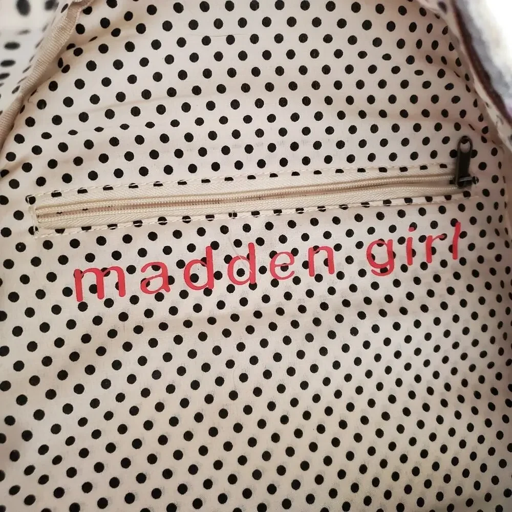 Madden Girl | Floral Backpack Vegan Leather Trim